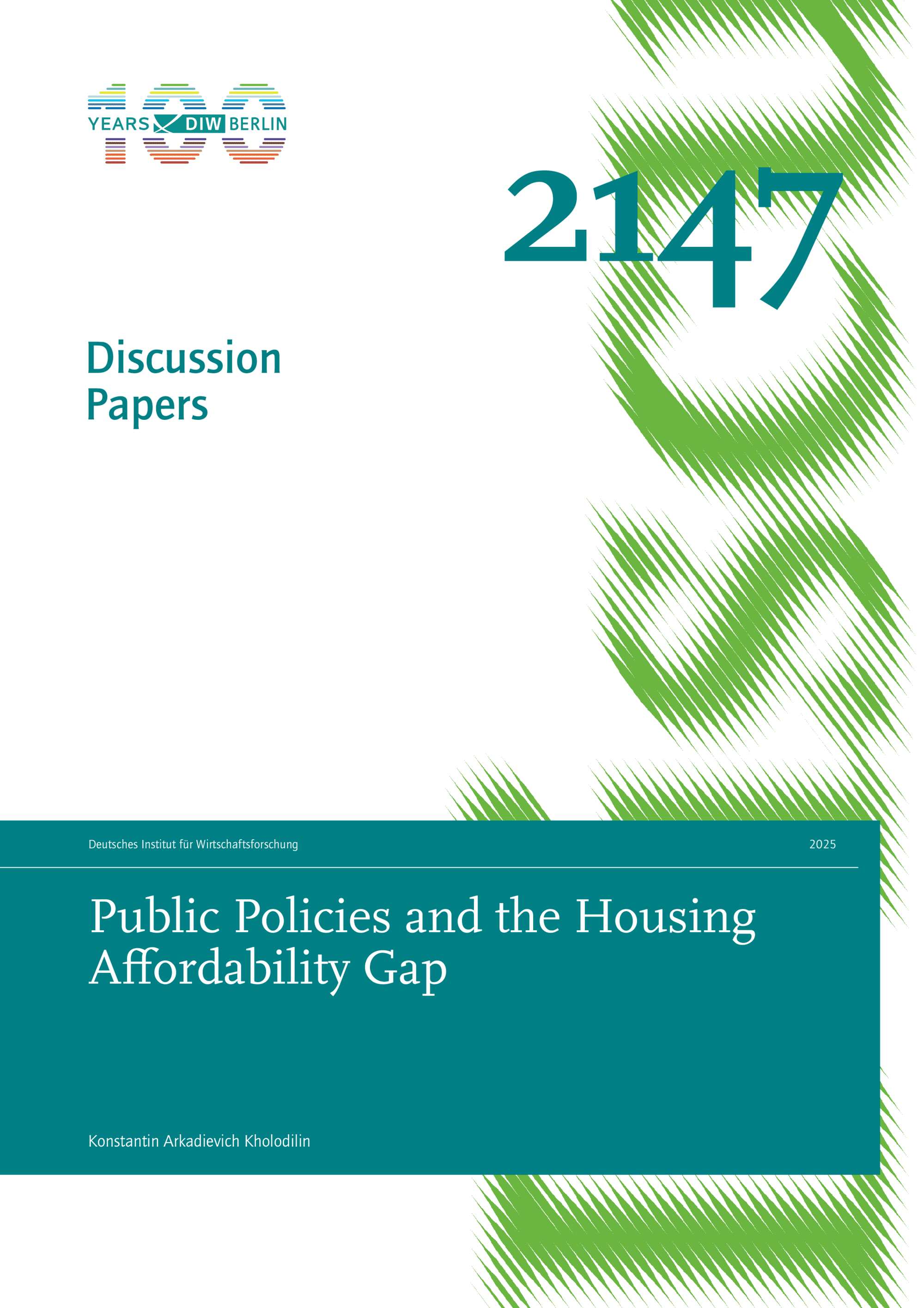 Public Policies and the Housing Affordability Gap
