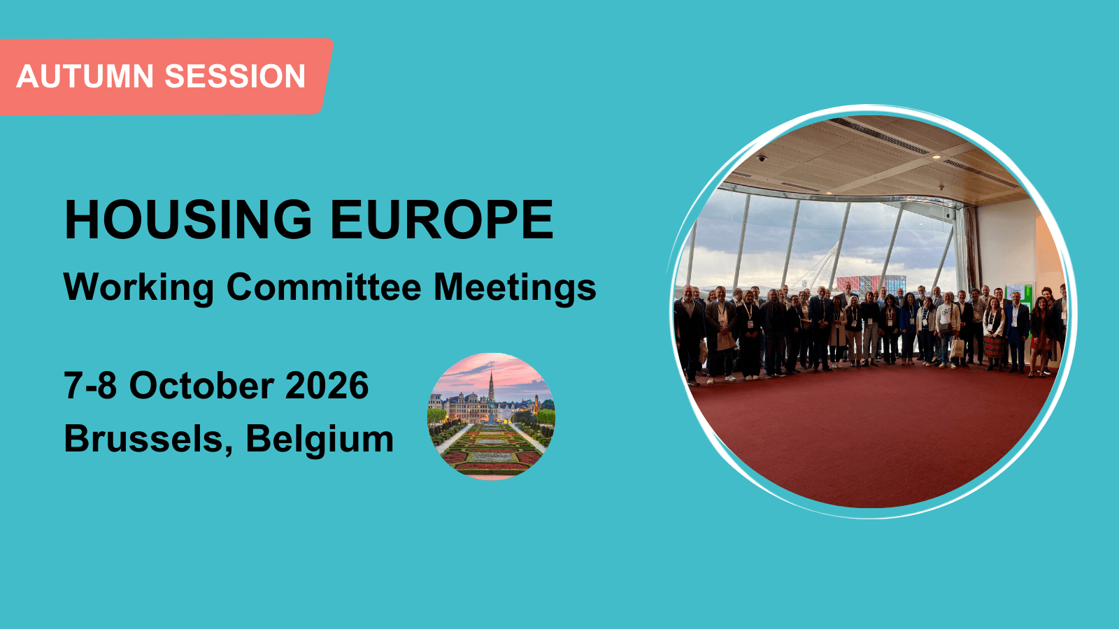 Housing Europe Working Committees – Autumn 2026