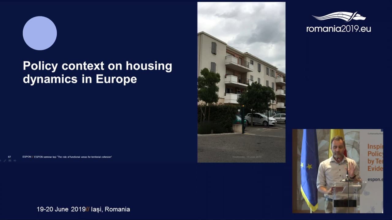 ESPON Big Data for Territorial-Analysis and Housing Dynamics. Wellbeing of European citizens regarding the affordability of housing.