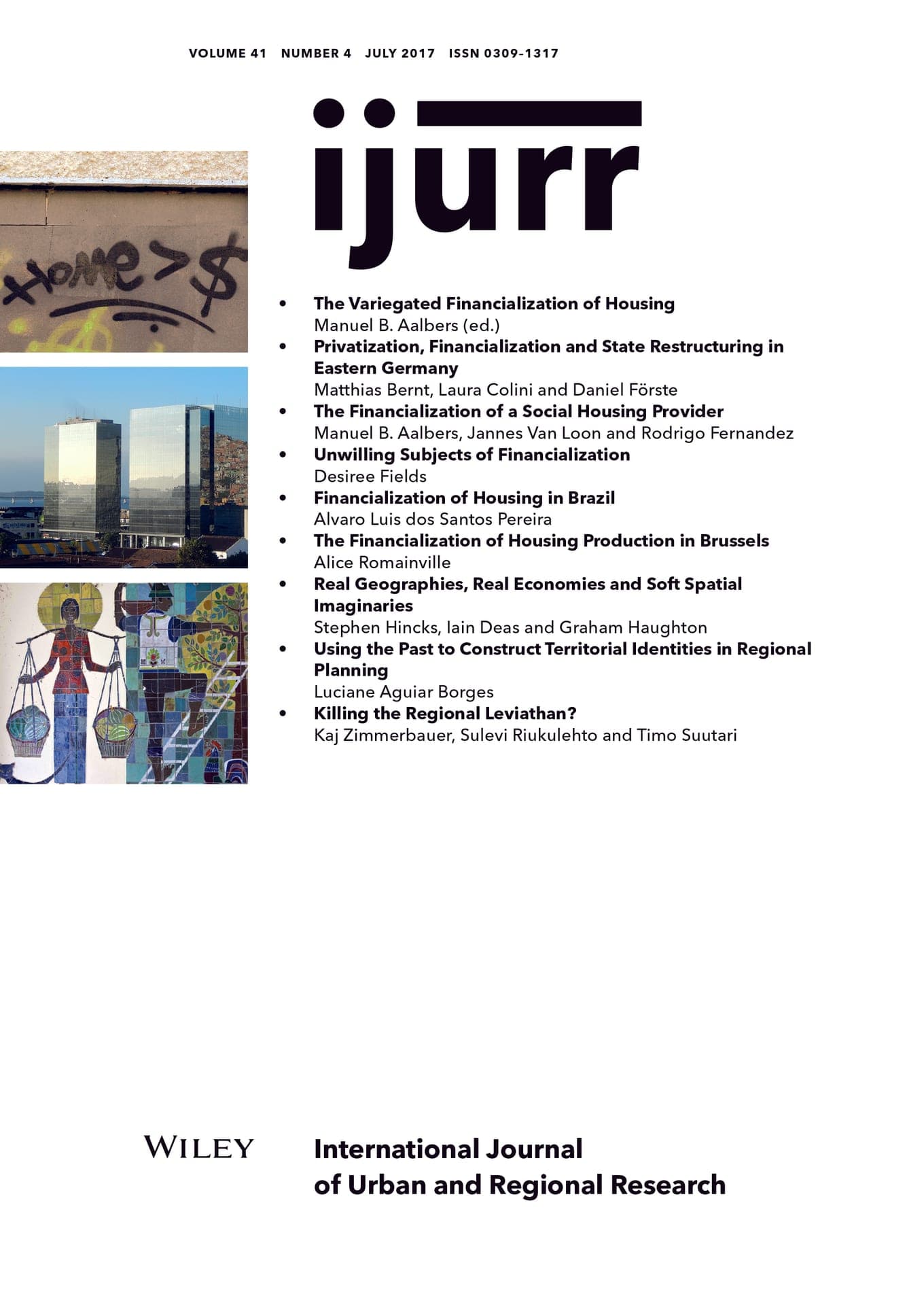 The variegated financialization of housing