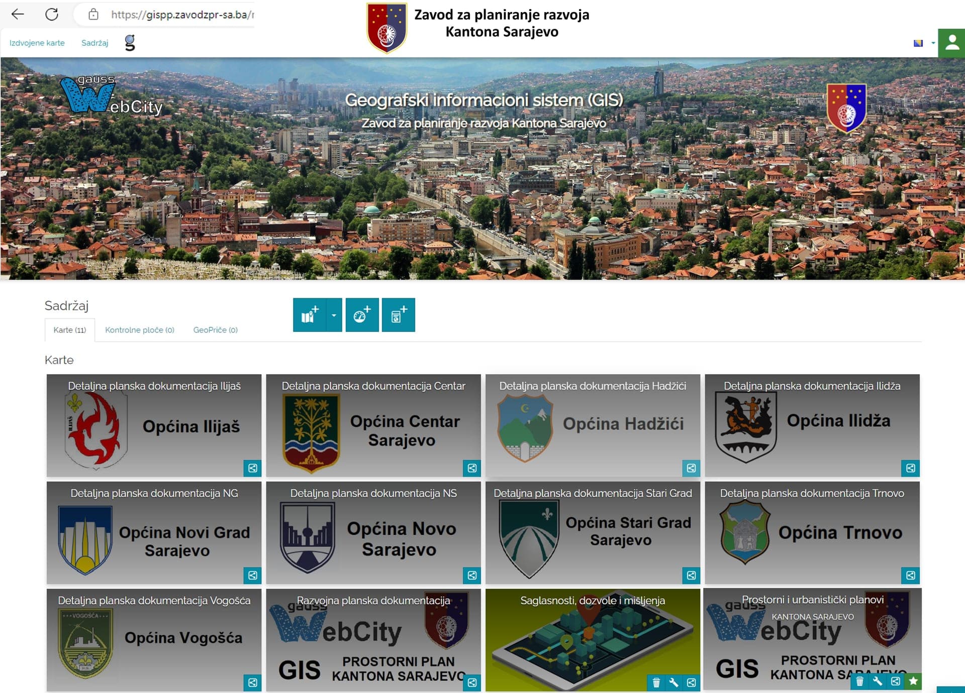 Strategija razvoja Kantona Sarajevo 2021–2027 (Sarajevo Canton Development Strategy)