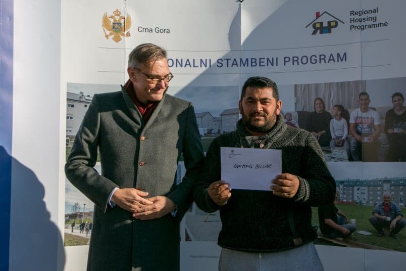Konik camp in Montenegro now officially closed: remaining 51 families move to new homes