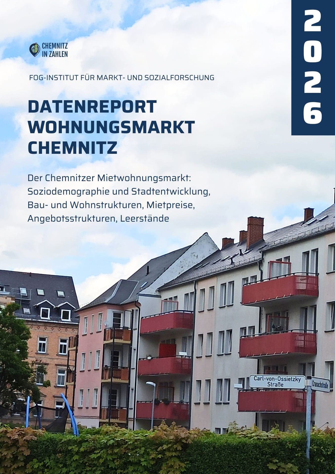 Datenreport Wohnungsmarkt Chemnitz 2026 – aktuelle Kernbefunde aus dem Kulturhauptstadtjahr