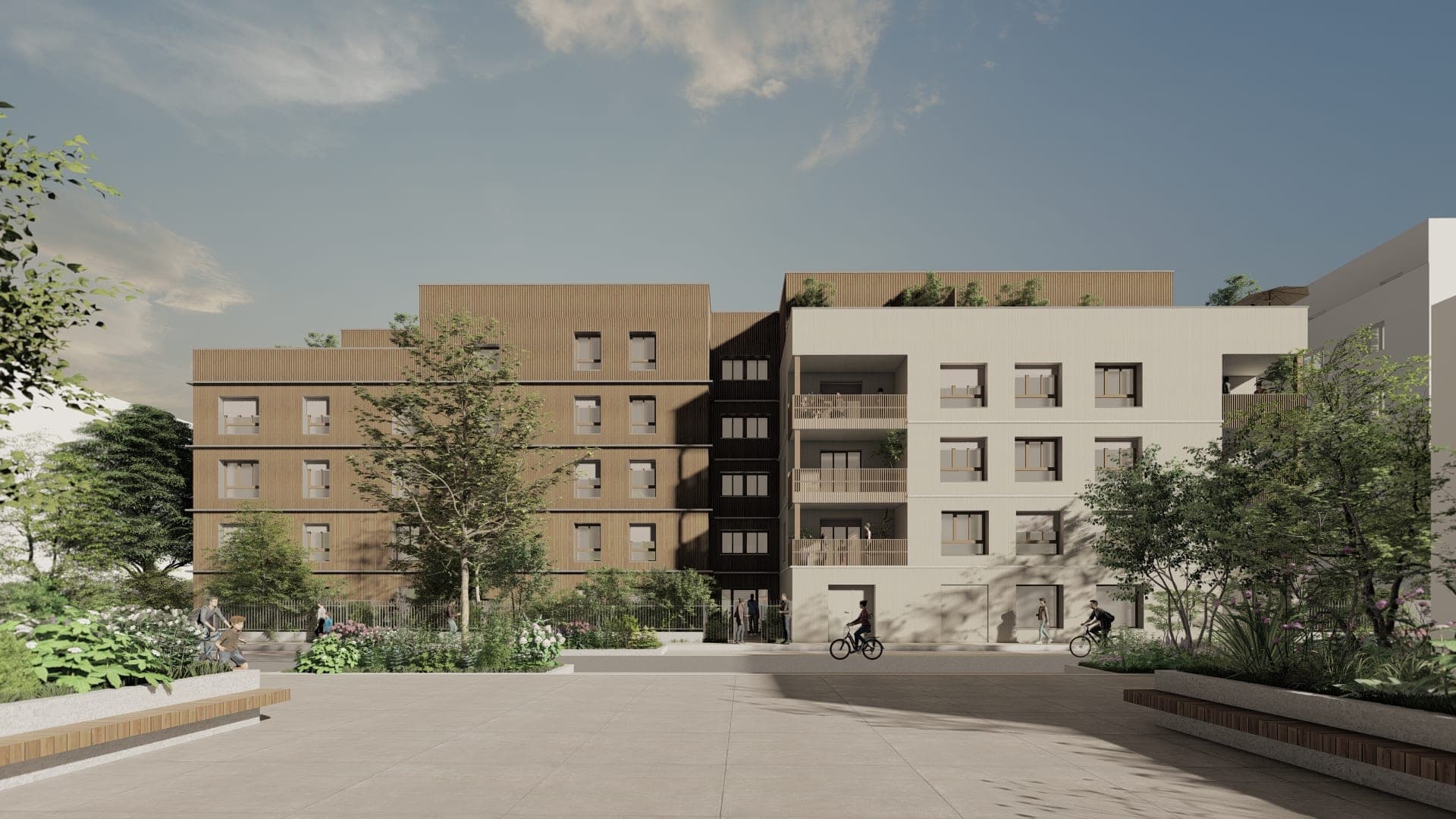 Mosaïque – habitat participatif en BRS, Noisy-le-Grand