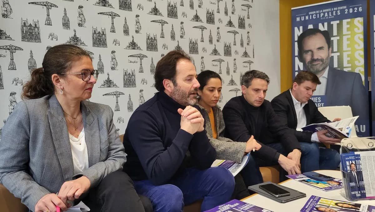 Municipales 2026 : Foulques Chombart de Lauwe présente son programme pour faire rayonner Nantes de nouveau