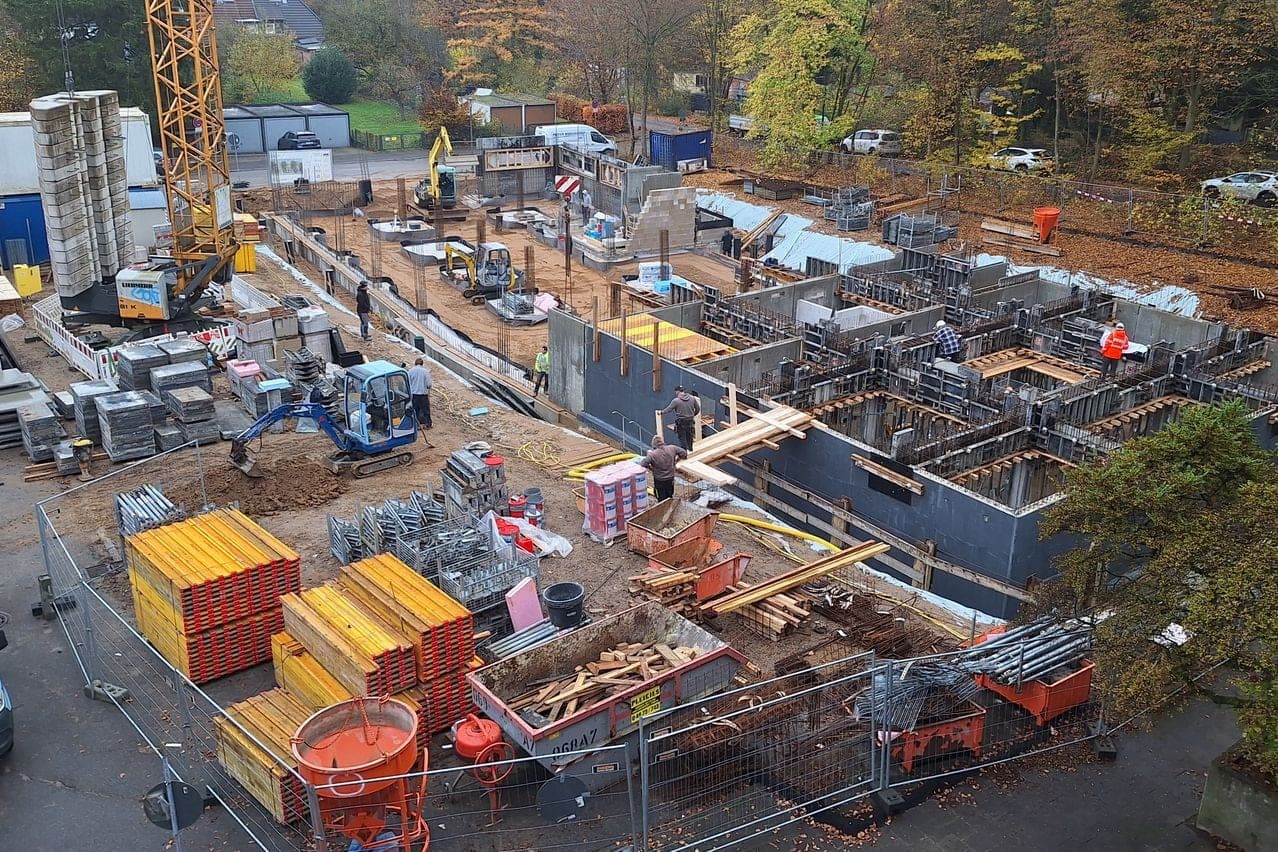 Willy-Jacob-Weg – einfache Bauweise (Wohnungsbau-Genossenschaft Kiel-Ost)