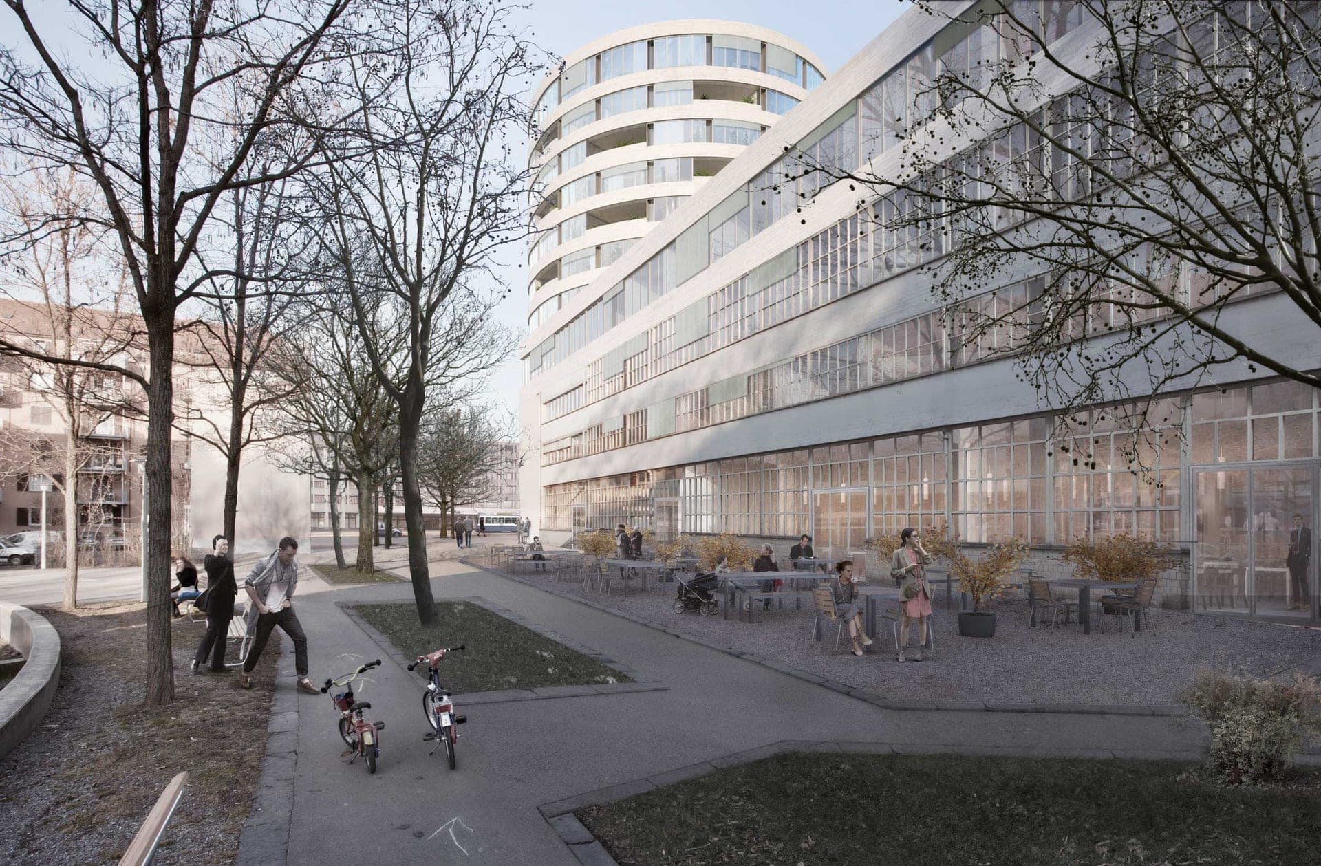 Wohn- und Gewerbehaus Schlotterbeck (former Citroën garage)