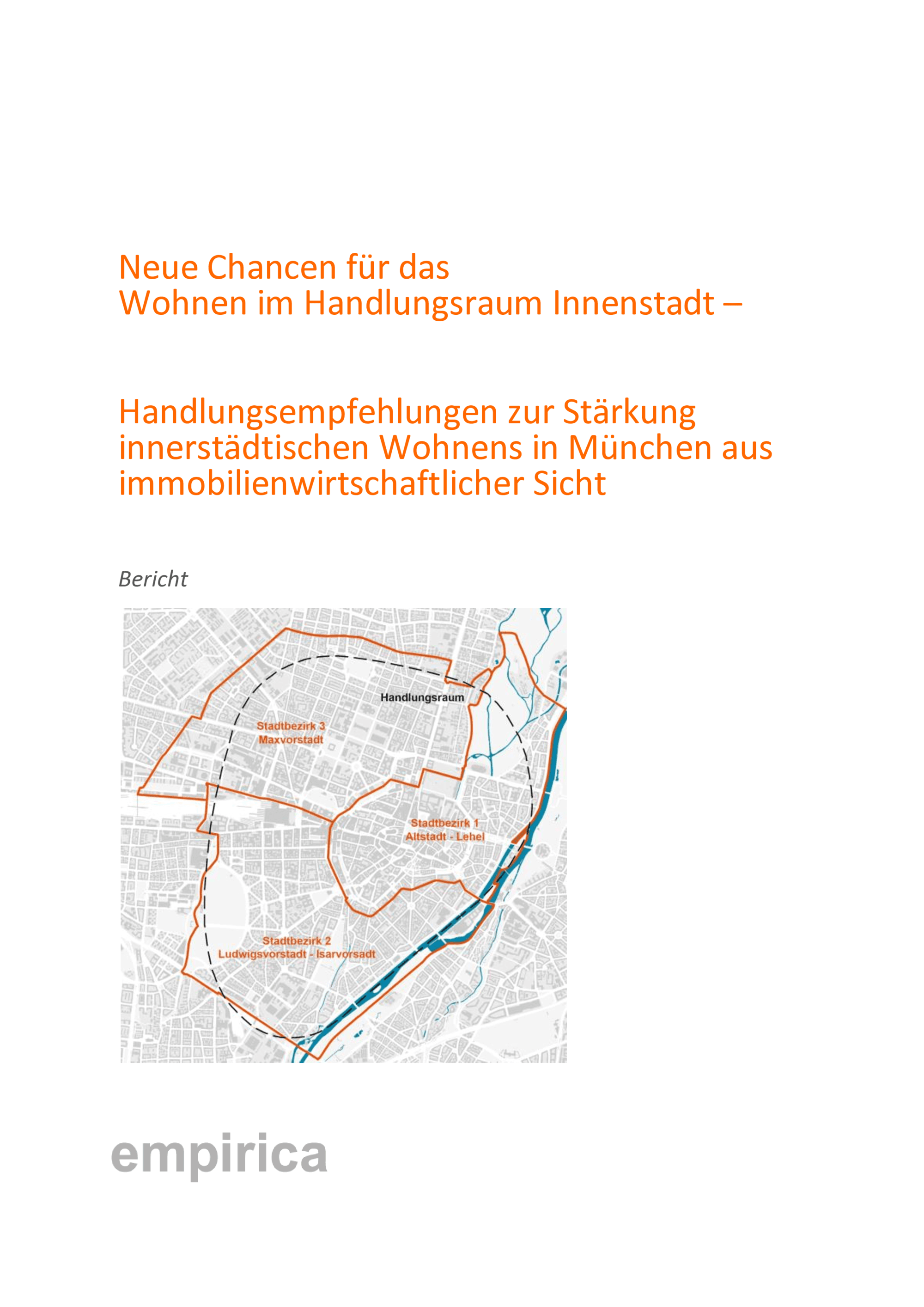 Neue Chancen für das Wohnen im Handlungsraum Innenstadt: Endbericht