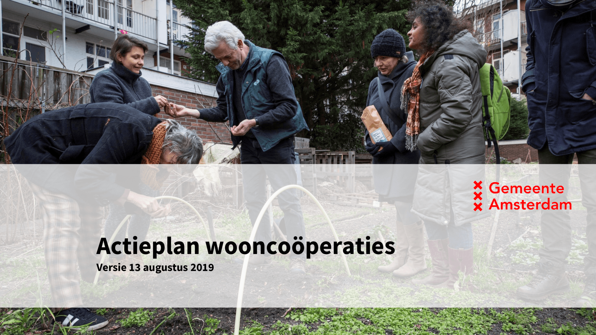 Actieplan wooncoöperaties
