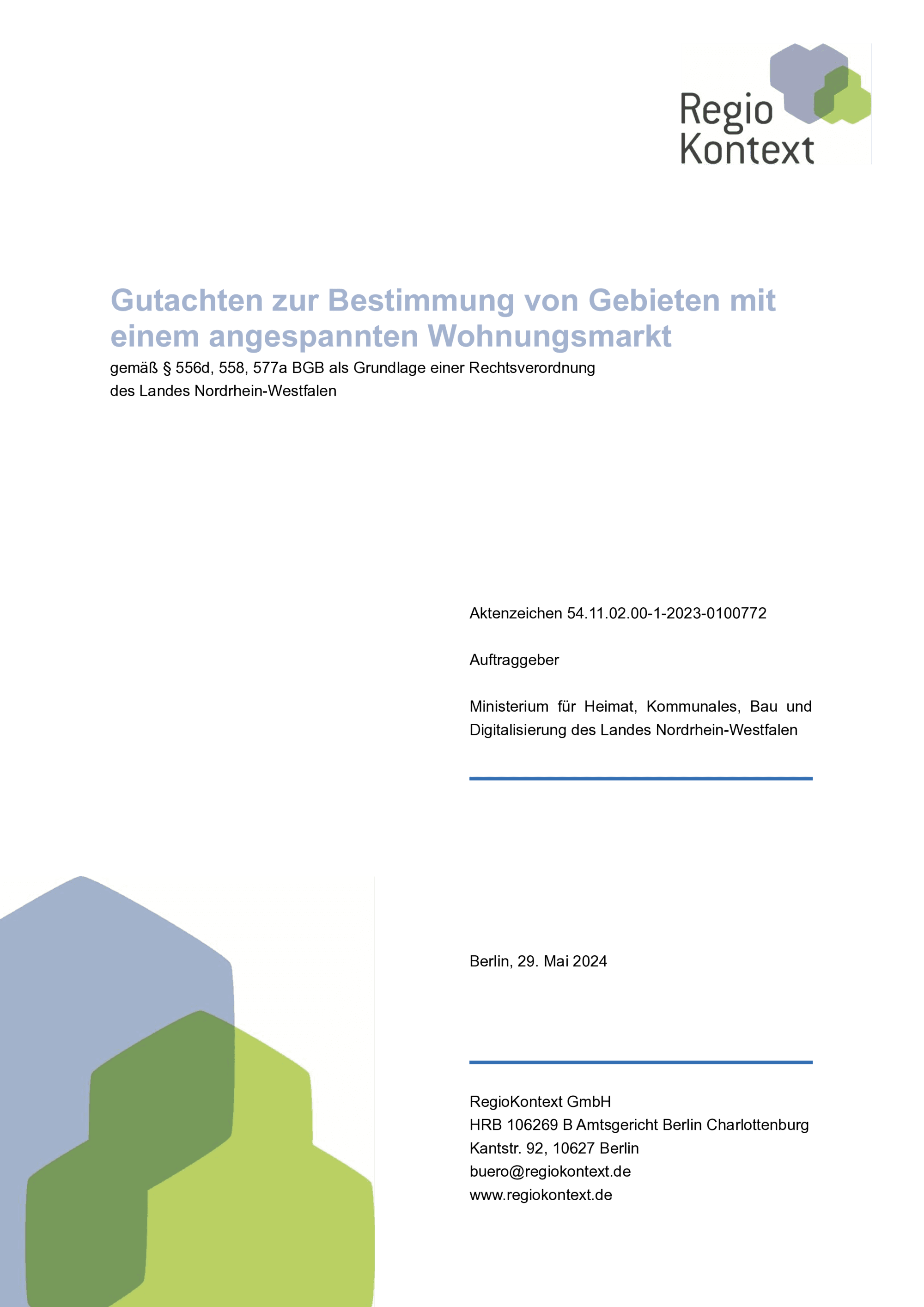 Aus 18 werden 57 – Nordrhein-Westfalen weitet Mieterschutzverordnung aus