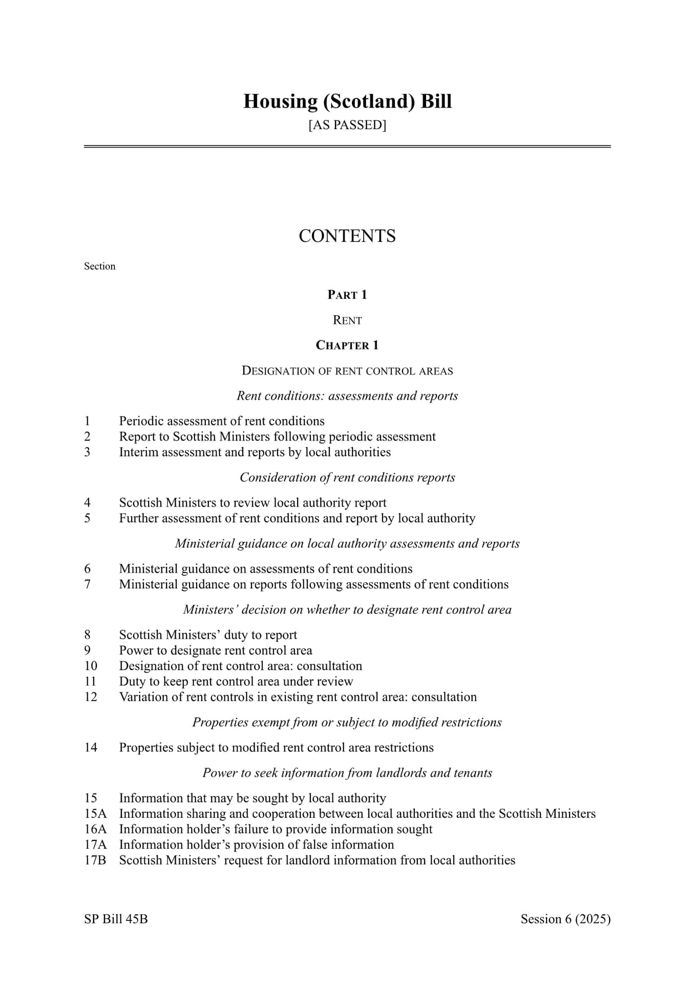 Rent controls at heart of reform as Housing Bill passes into law