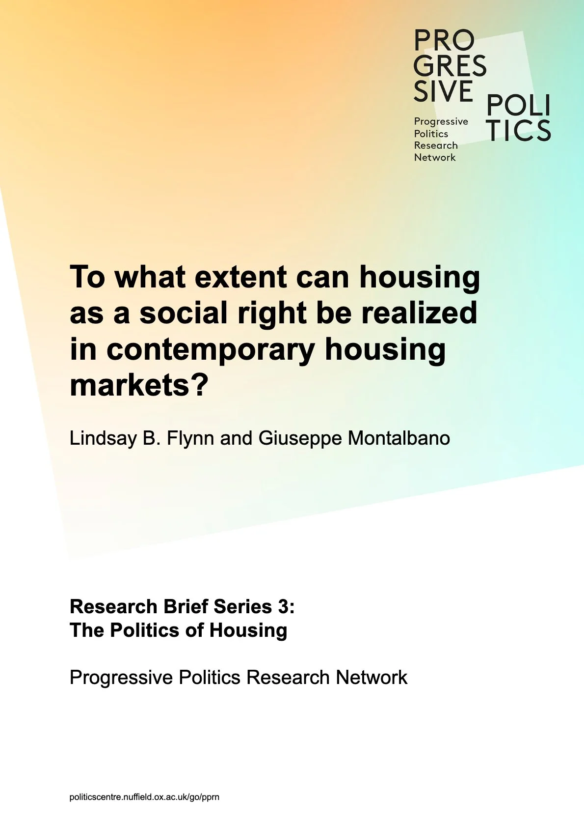 To what extent can housing as a social right be realized in contemporary housing markets?