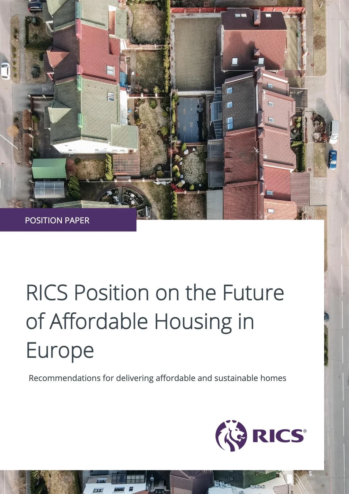RICS Position on the Future of Affordable Housing in Europe