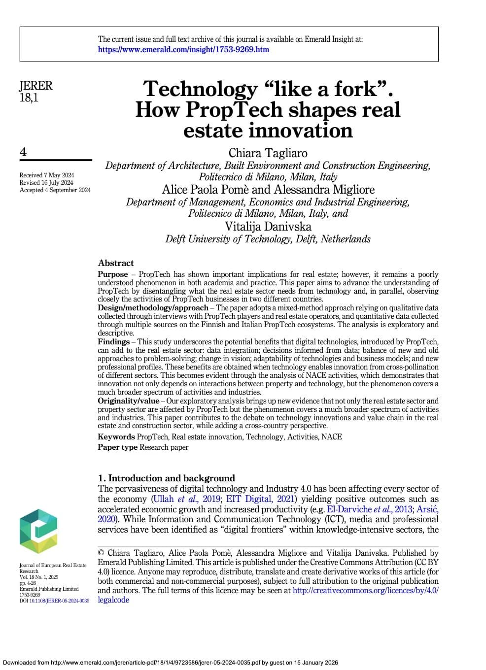 Technology “like a fork”. How PropTech shapes real estate innovation