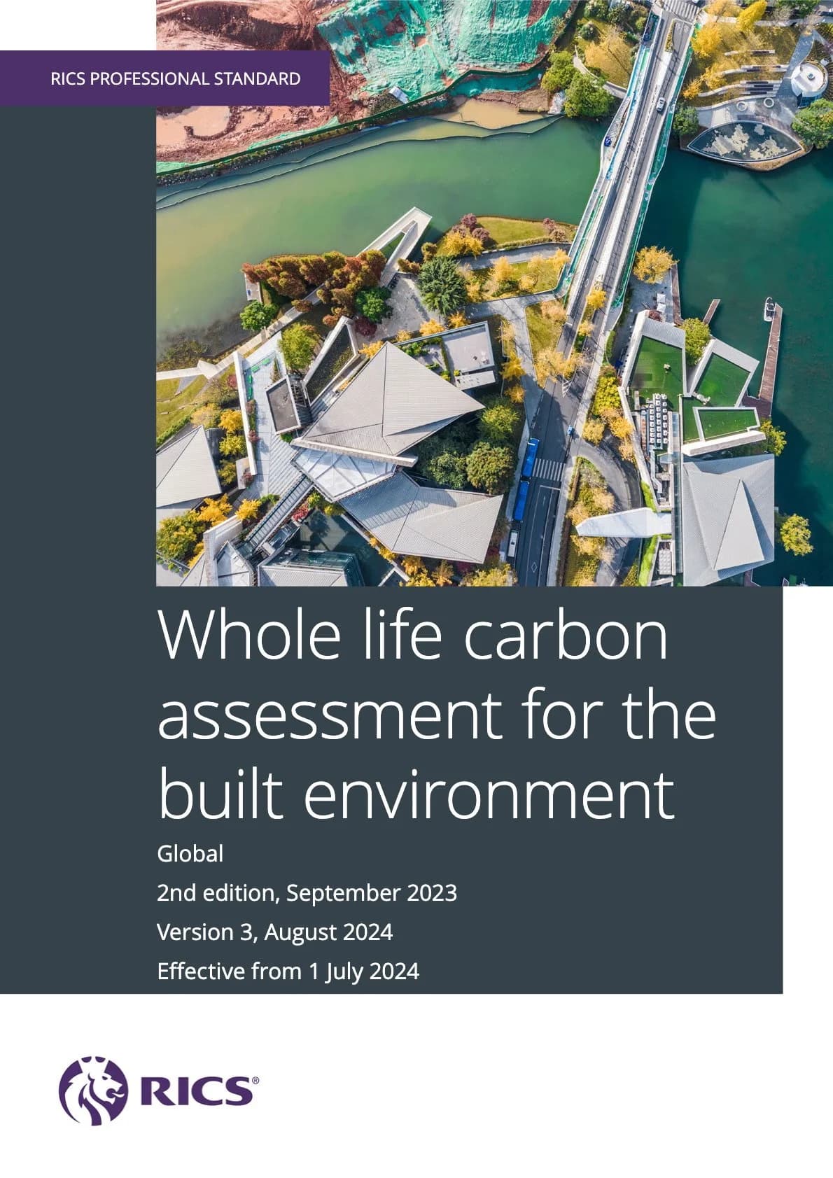 Whole life carbon assessment for the built environment