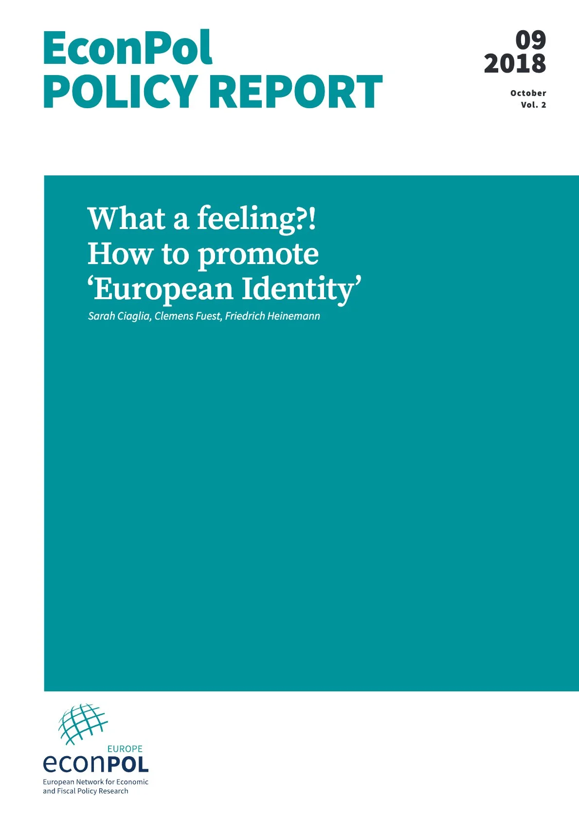 What a feeling?! How to promote âEuropean Identityâ
