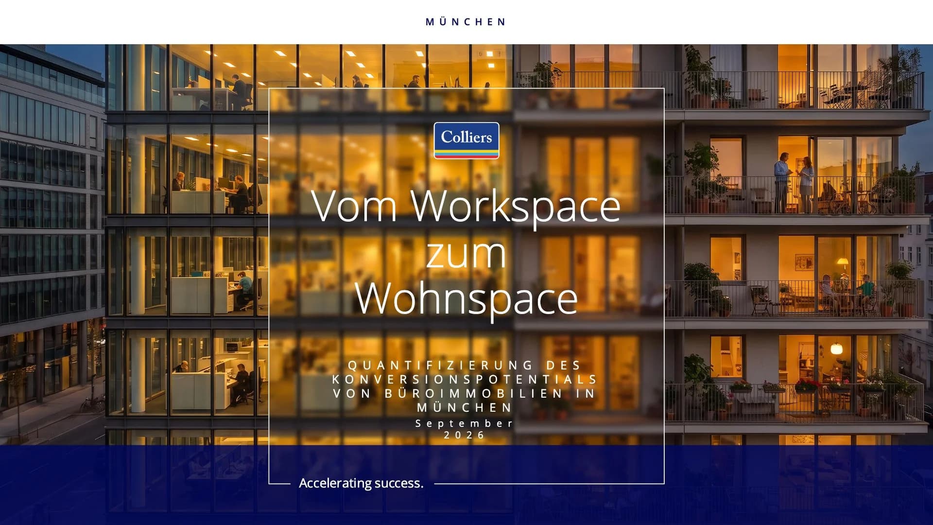 Vom Workspace zum Wohnspace – Quantifizierung des Konversionspotenzials von Büroimmobilien in München
