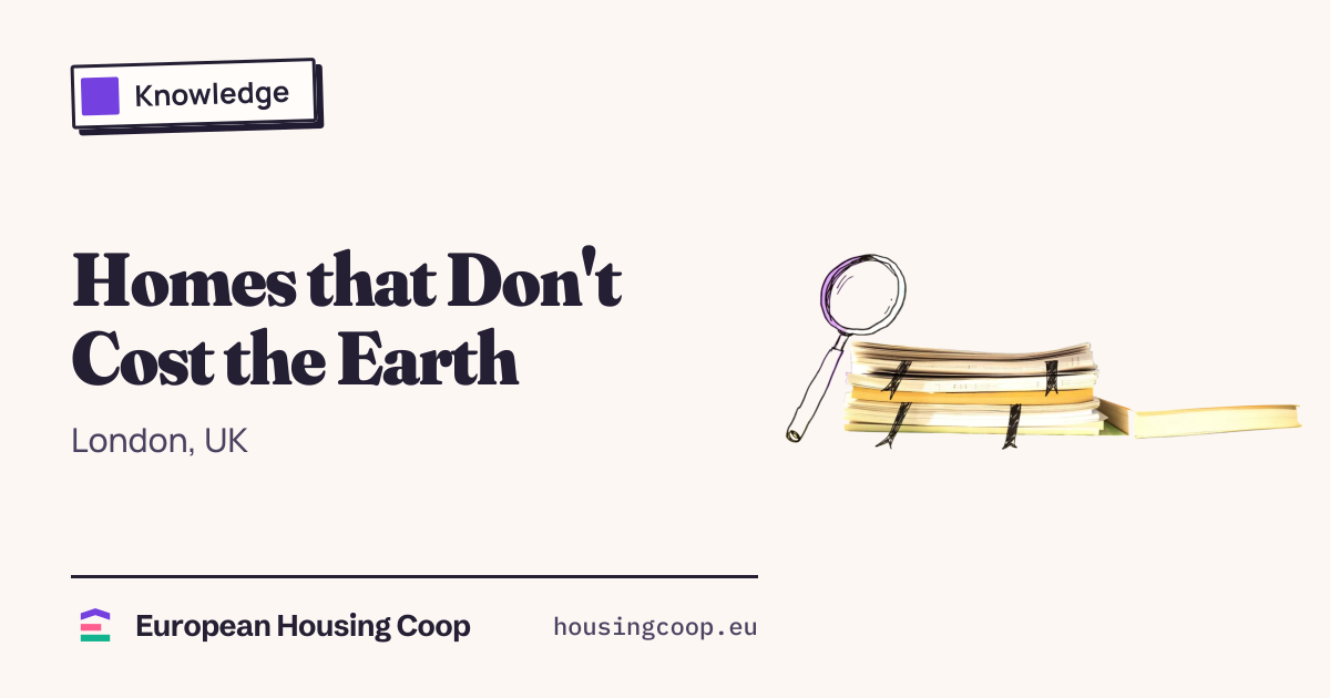 Affordable Housing within Environmental Limits | European Housing Coop