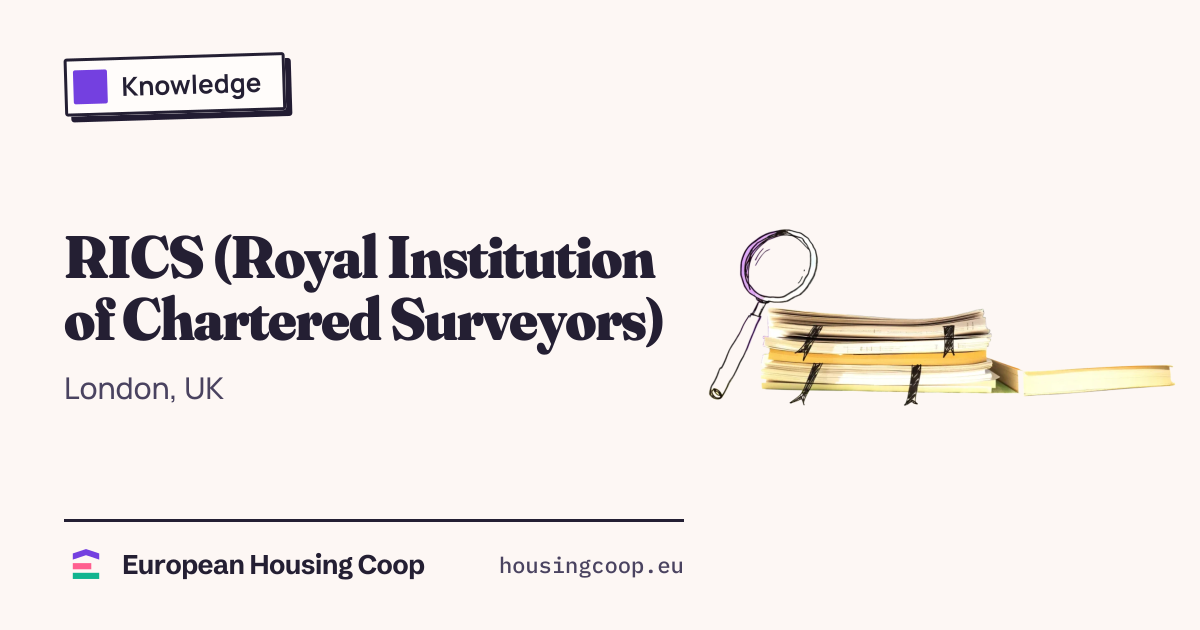 RICS: Royal Institution of Chartered Surveyors Overview | European ...