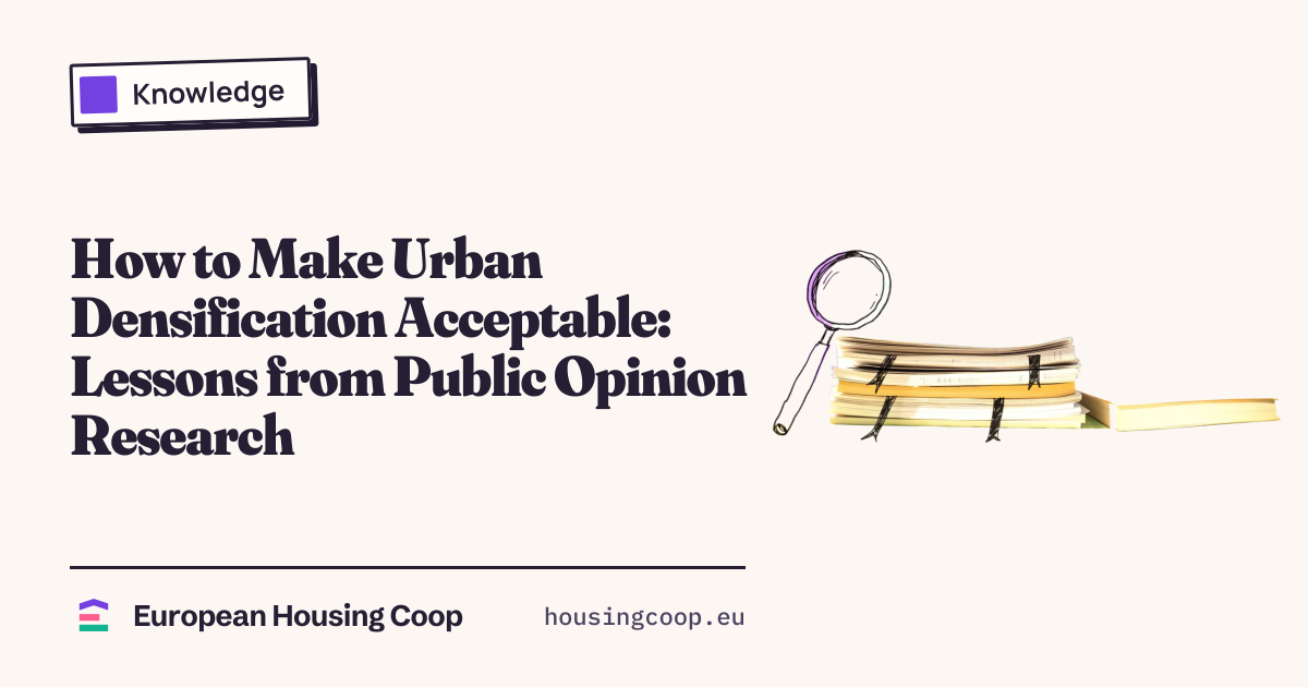 Urban Densification Acceptance: Public Opinion Insights | European ...